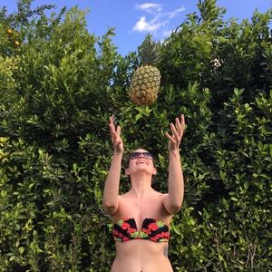 Mara Hoffman Black Pineapple Garland Bikini - 2014 - XS/S